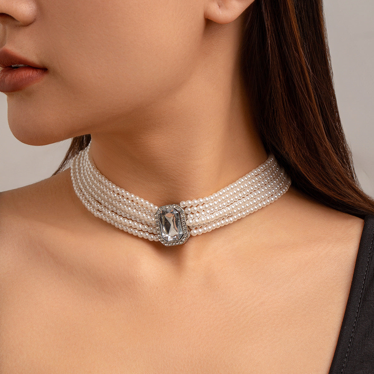 The Widow's Necklace — Baroque Pearly Choker