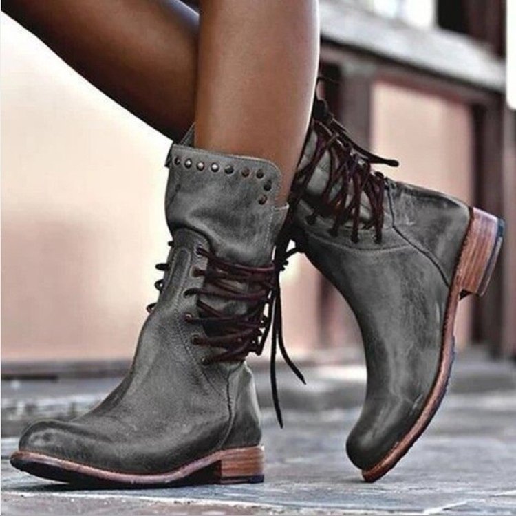 Bottines Lacées Esprit Bayou – Sorcière Vaudou