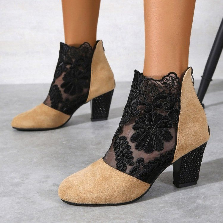 Bottines Dentelle de Salem – Esprit Bohème & Victorien