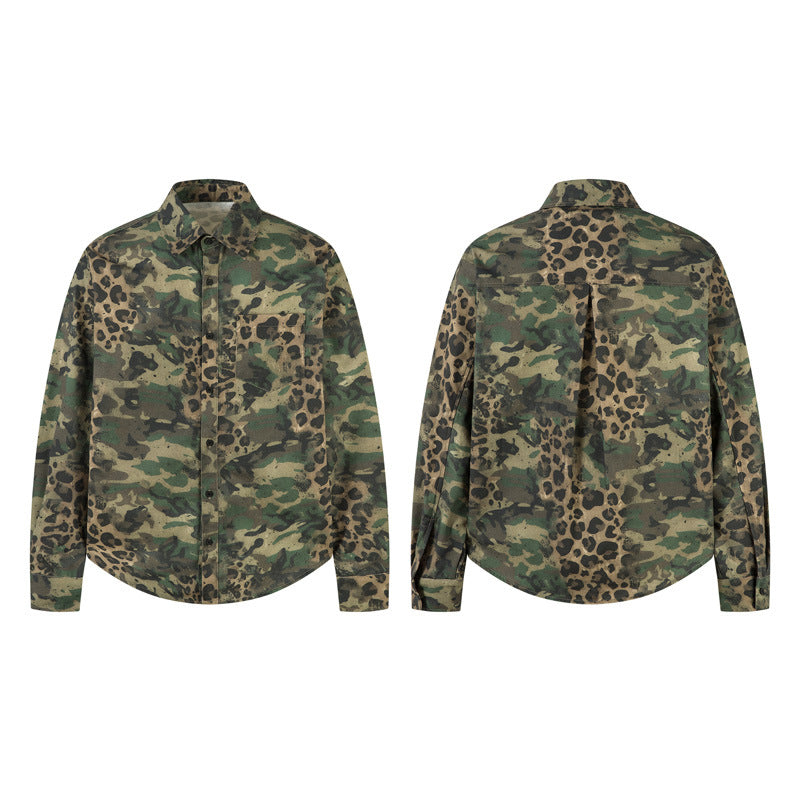 Veste Homme Camouflage Léopard – Shadow Hunter