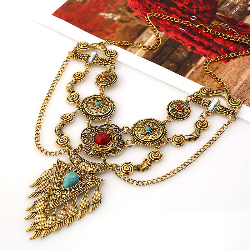 Le Talisman des Routes Anciennes — Collier Gypsy Baroque