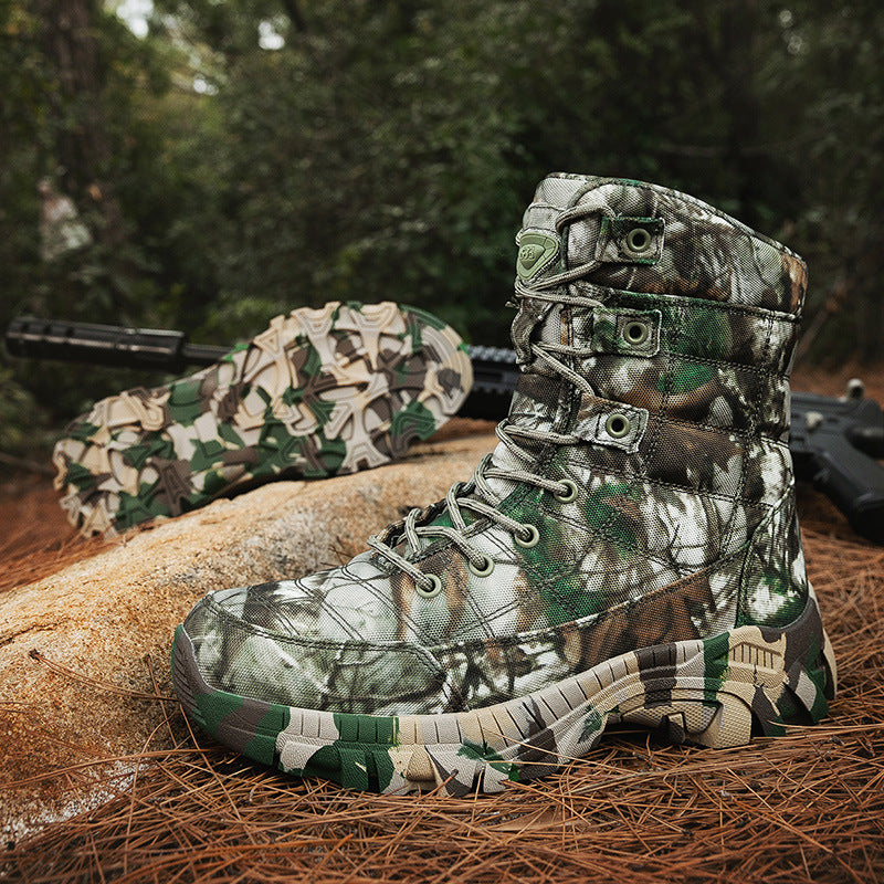 Bottines Tactiques Camouflage Homme – Shadow Patrol