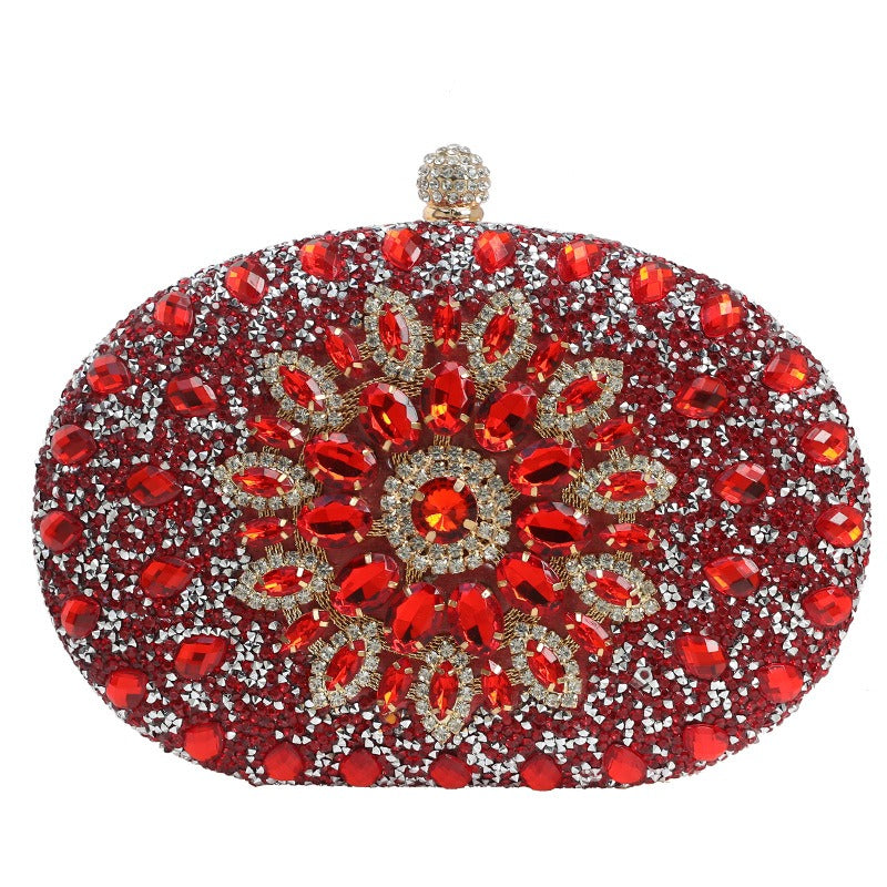 Minaudière Rosace de Cristal