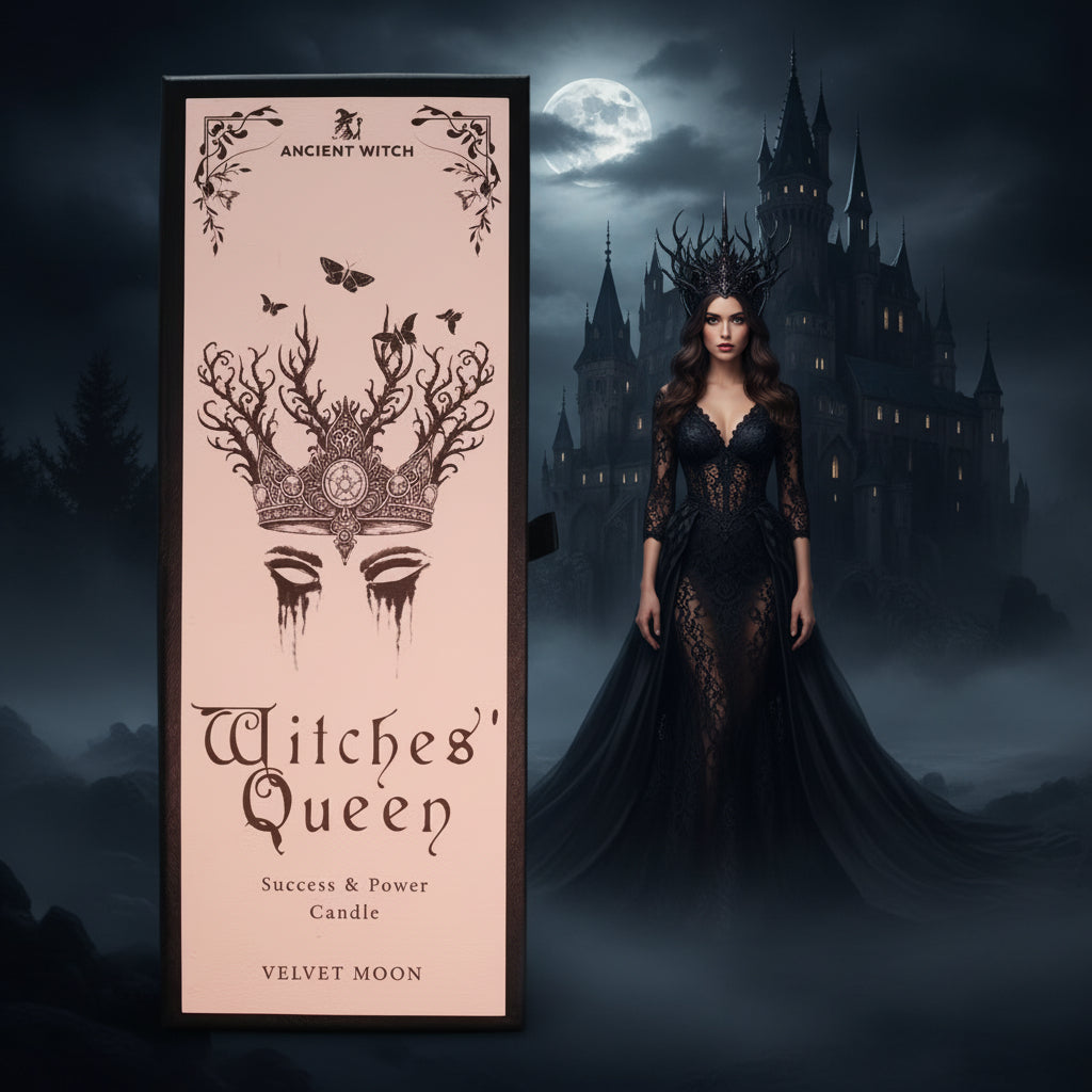 Witches’ Queen – Bougie de Pouvoir & Réussite
