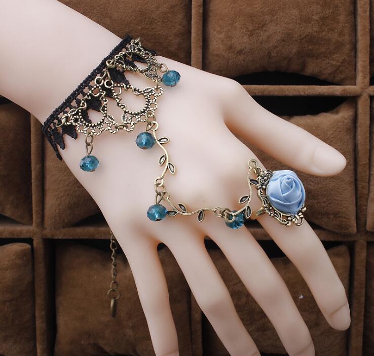 Bracelet-Bague Bohème « Fleur de Bohème »