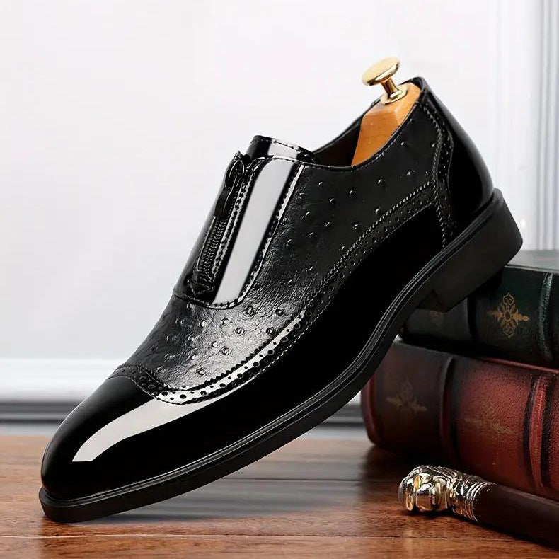 Souliers Dandy Nocturne à Zip – Homme