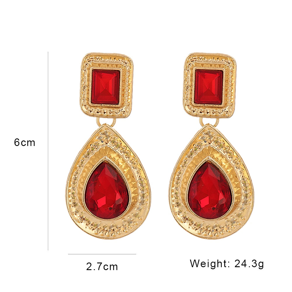 Fortune Teller's Tears — Crystal Earrings