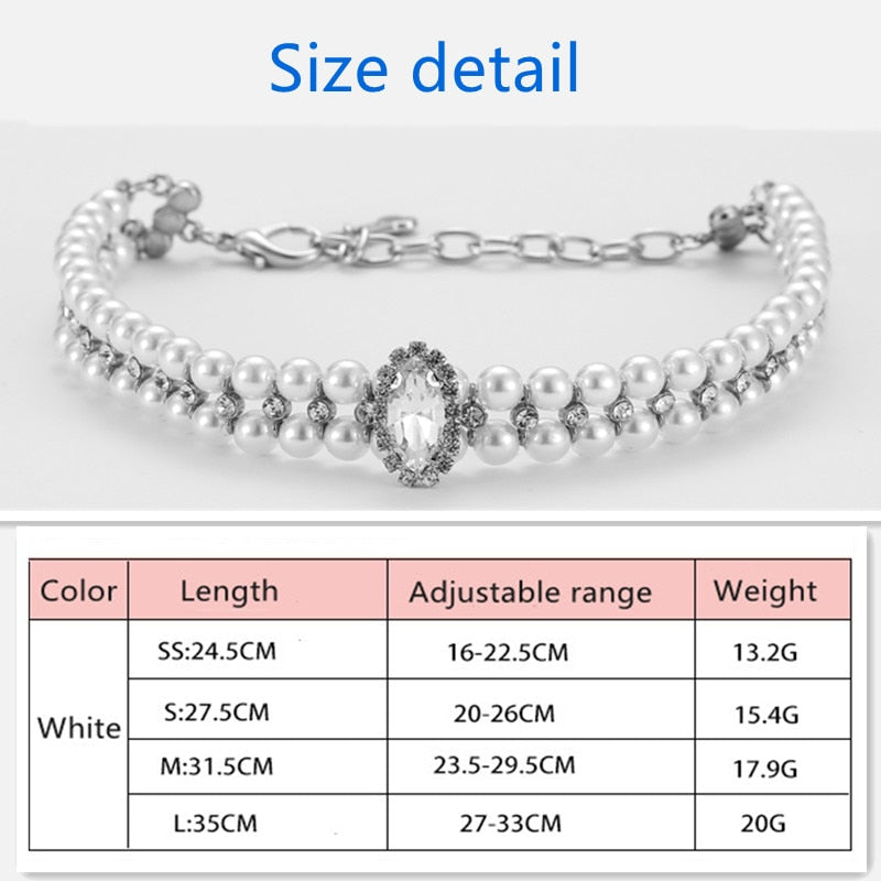 Le Collier du Petit Marquis — Bijou Blanc Scintillant
