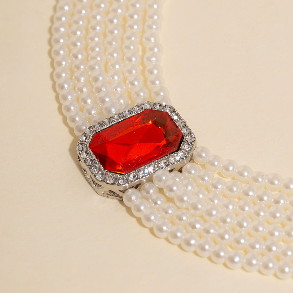 The Widow's Necklace — Baroque Pearly Choker