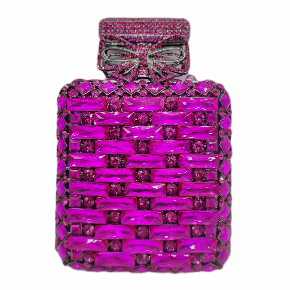 Minaudière Flacon de Minuit – Sac bijou en cristaux