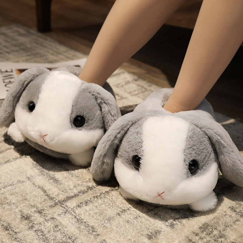 Chaussons Hamster en Peluche – Douceur Cocooning
