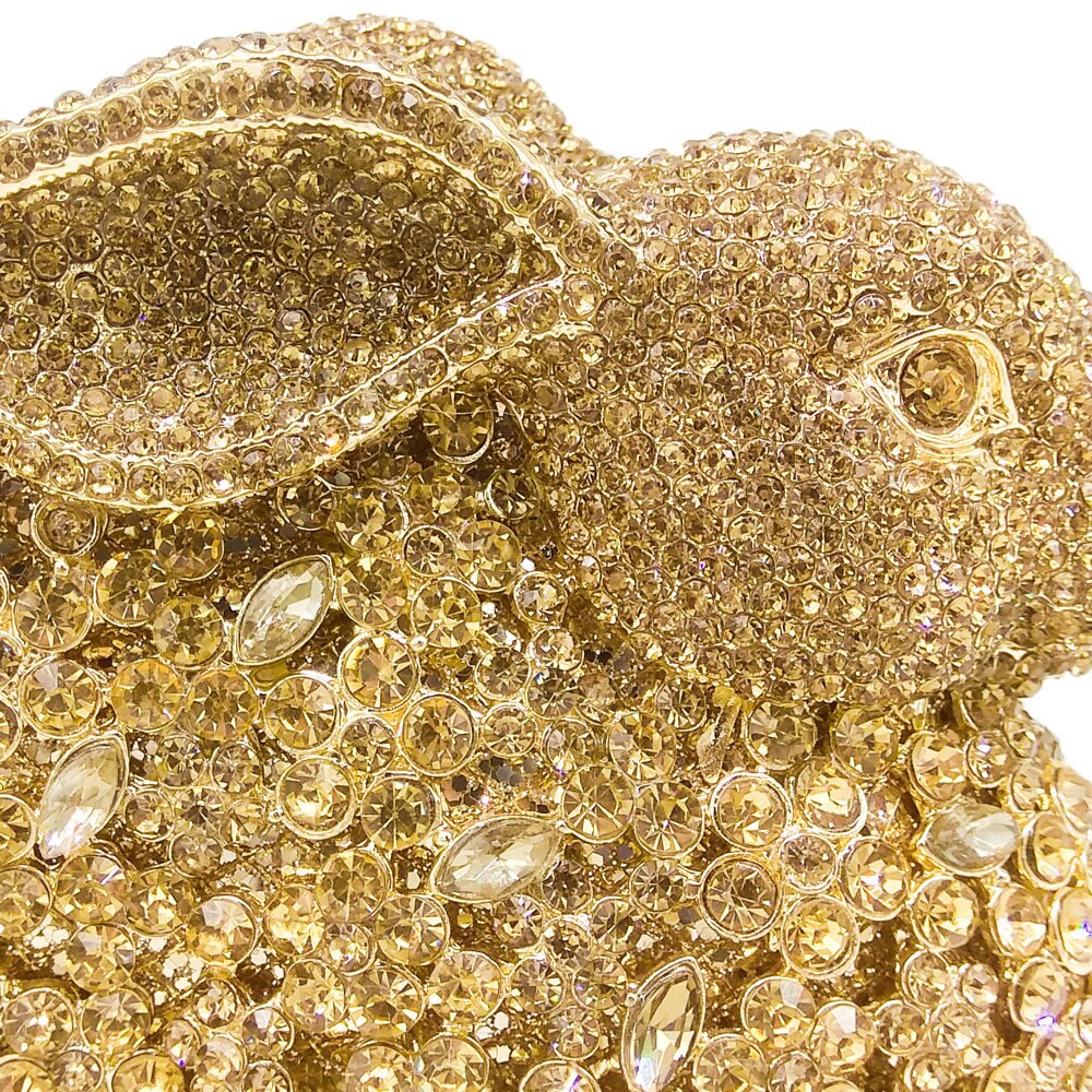 Minaudière Lapin Cristal – Éclat du Royaume