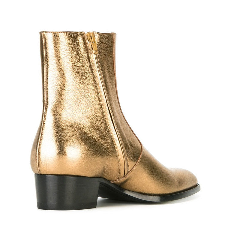 Bottines Homme Or Impérial – Dandy des Ombres