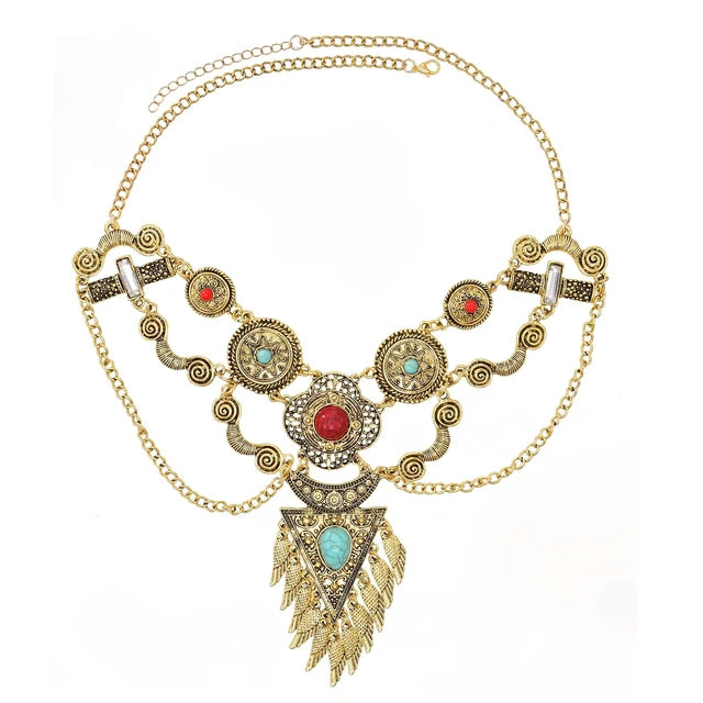 Le Talisman des Routes Anciennes — Collier Gypsy Baroque