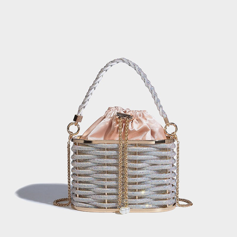 Minaudière Cage Enchantée – Sac Bijou Scintillant