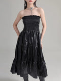 L’Exilée — Robe Noire des Anges Déchus