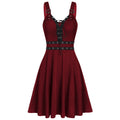 Robe Punk Gothique à Laçage – Midnight Riot