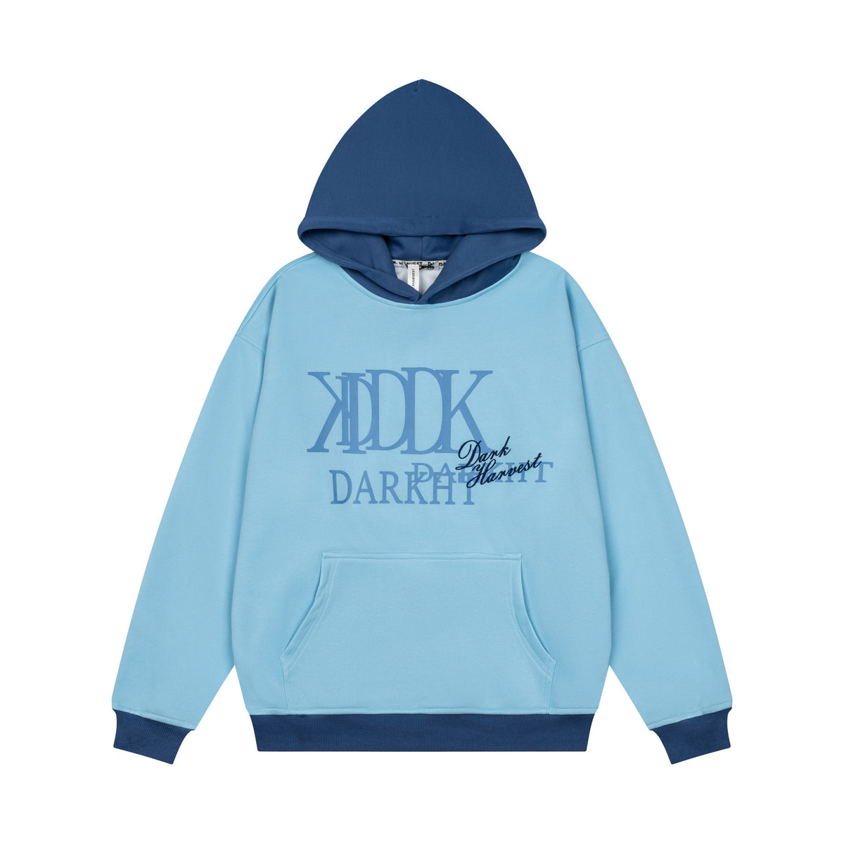 Hoodie homme imprimé – Gris ou Bleu | Les Hommes de l’ombre
