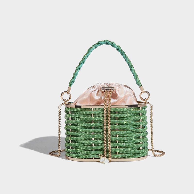 Minaudière Cage Enchantée – Sac Bijou Scintillant