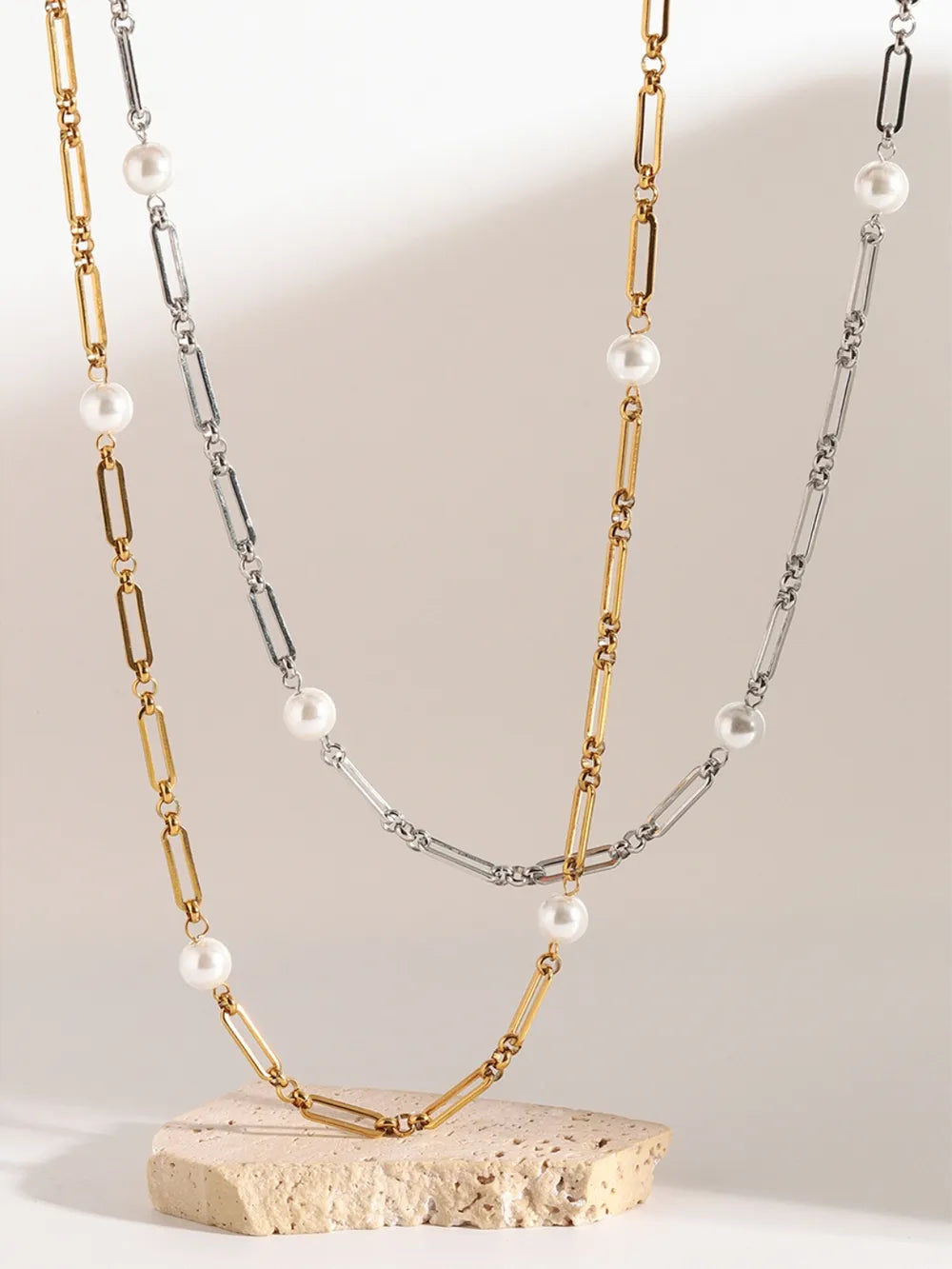 Collier Perles du Boudoir – Chaîne Longue