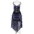 Robe Cabaret Violet Nocturne – Cirque des Ombres