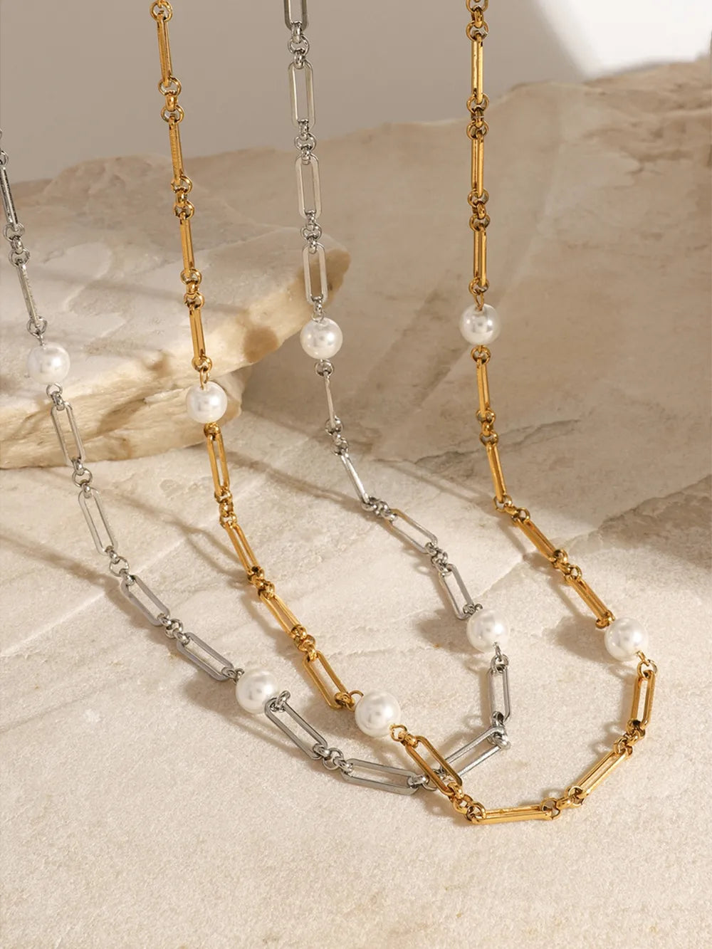 Collier Perles du Boudoir – Chaîne Longue