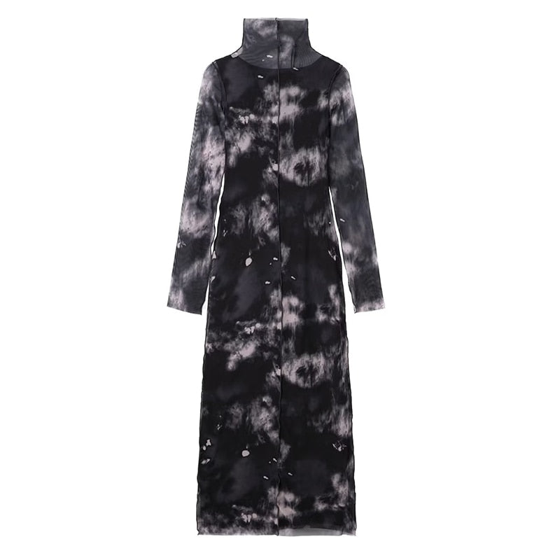 Robe Longue Brume des Abysses