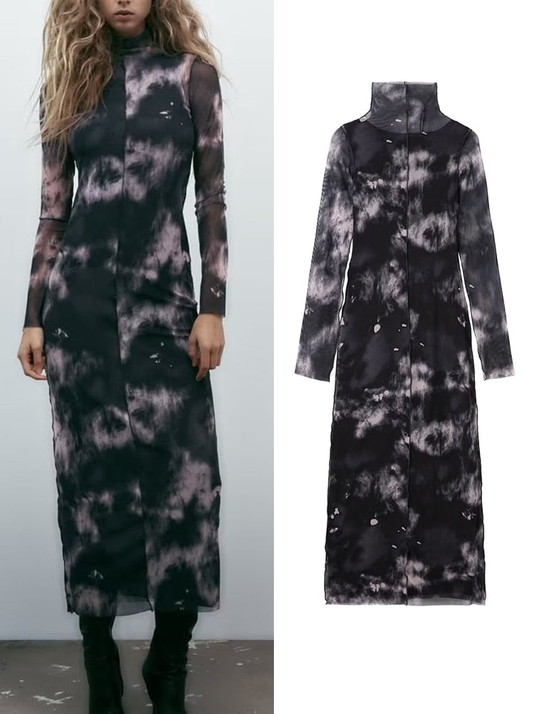 Robe Longue Brume des Abysses