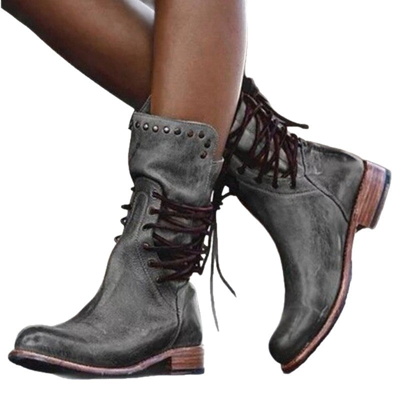 Bottines Lacées Esprit Bayou – Sorcière Vaudou