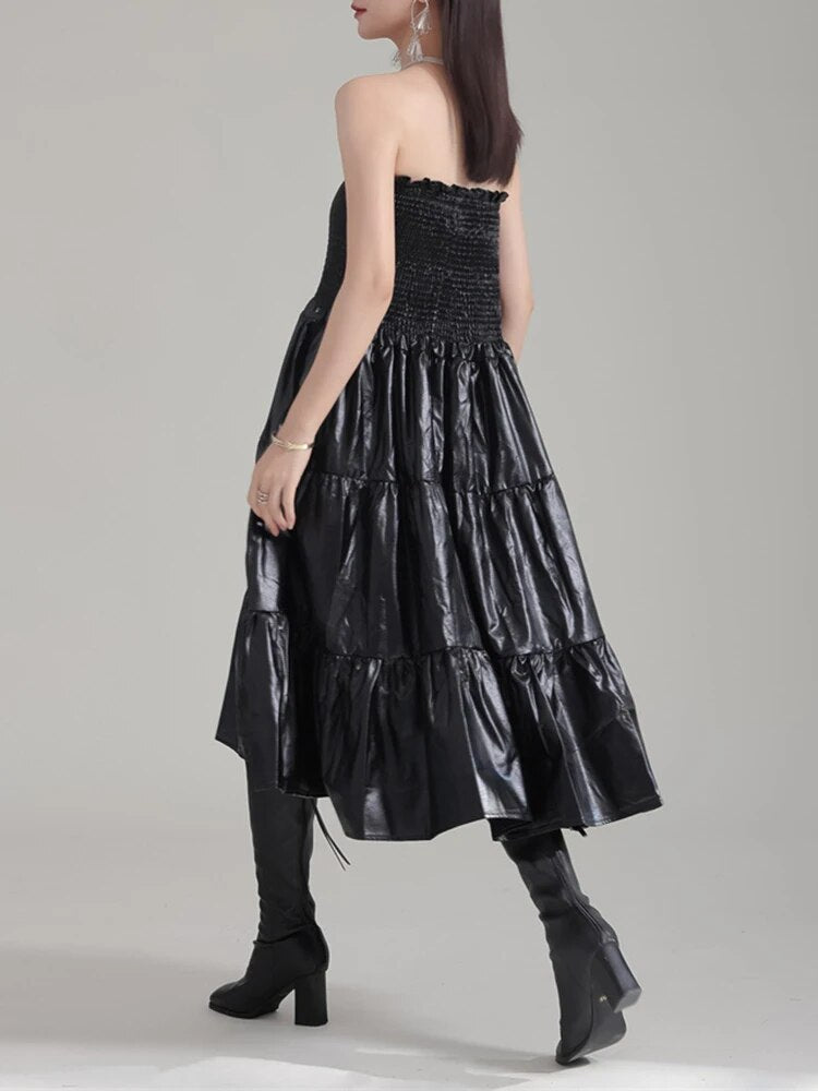 L’Exilée — Robe Noire des Anges Déchus
