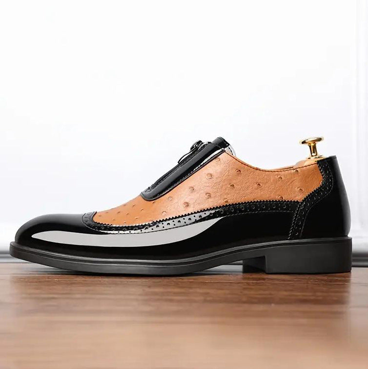 Souliers Dandy Nocturne à Zip – Homme