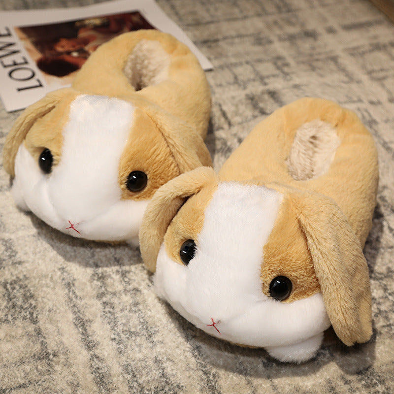 Chaussons Hamster en Peluche – Douceur Cocooning