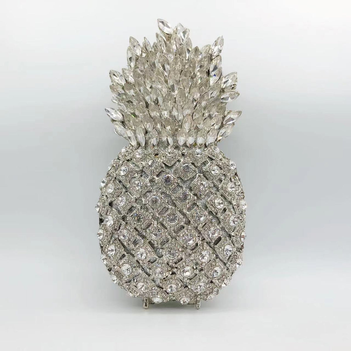 Minaudière Ananas Cristallisée – Sac Bijou de Soirée