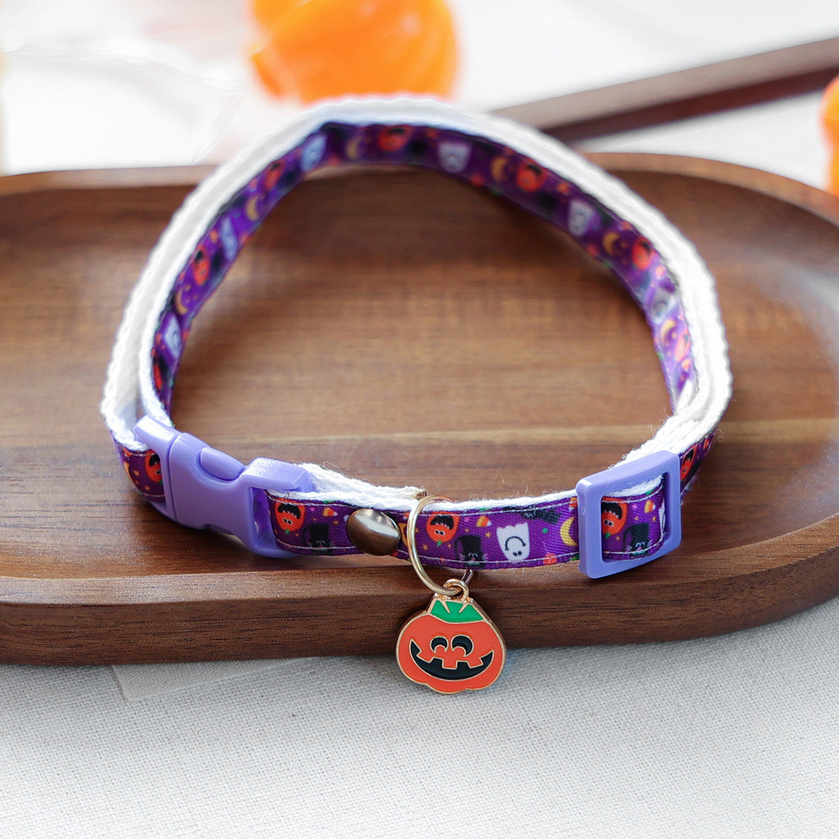 🎃 Le Petit Familier de Salem — Collier Halloween pour Chat & Chien