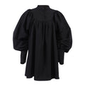 Robe Noire Éclipse – Manches Bouffantes Gothiques
