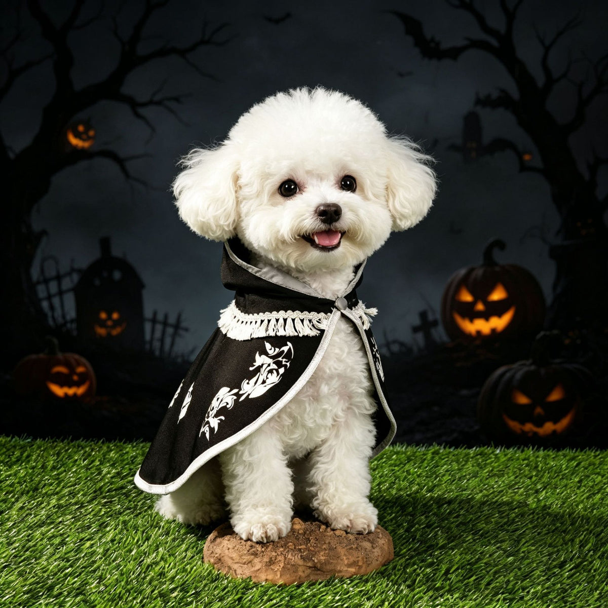 Cape Nocturne pour Chien – Familiers de l’Ombre
