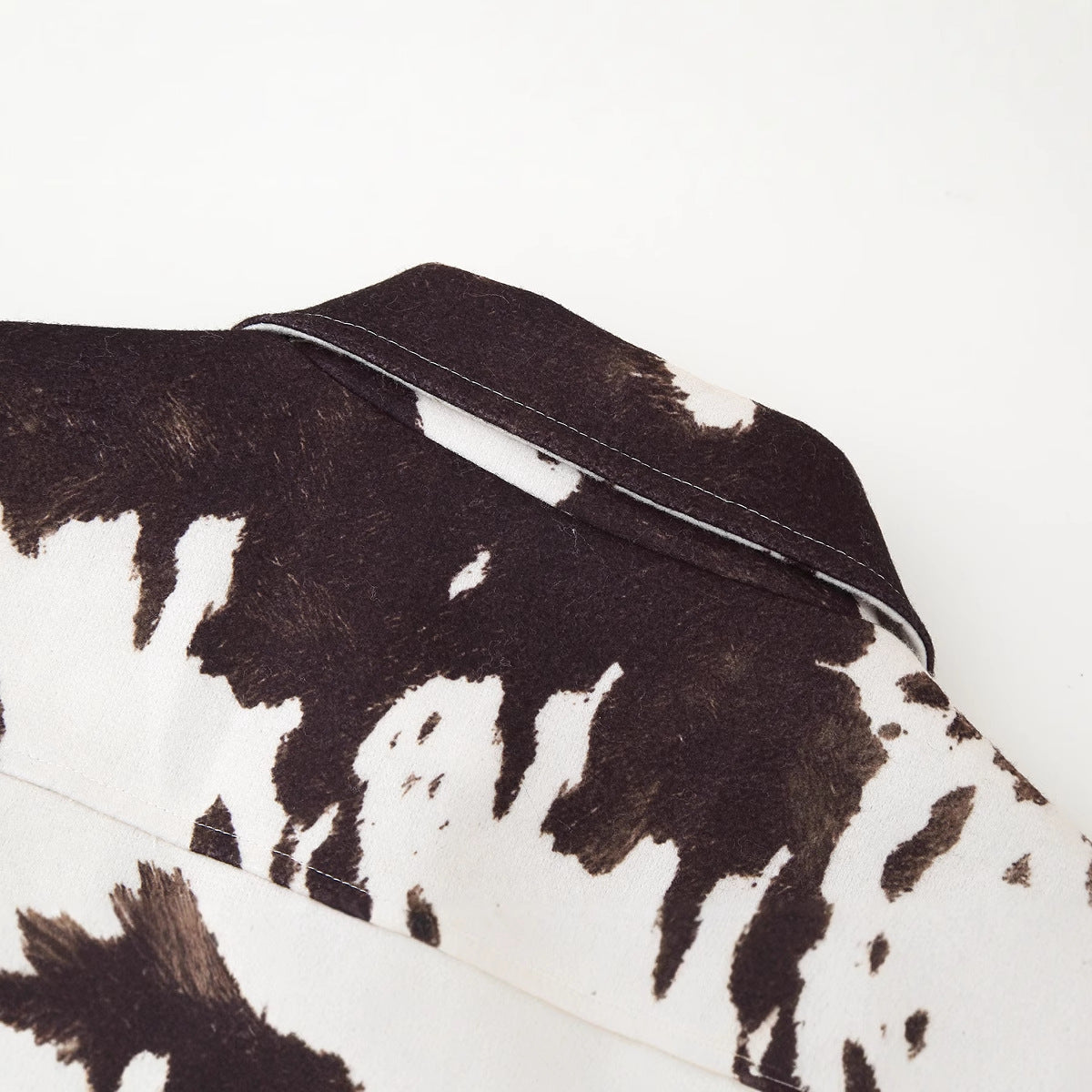 Veste imprimé animal noir & blanc – Ombre Sauvage