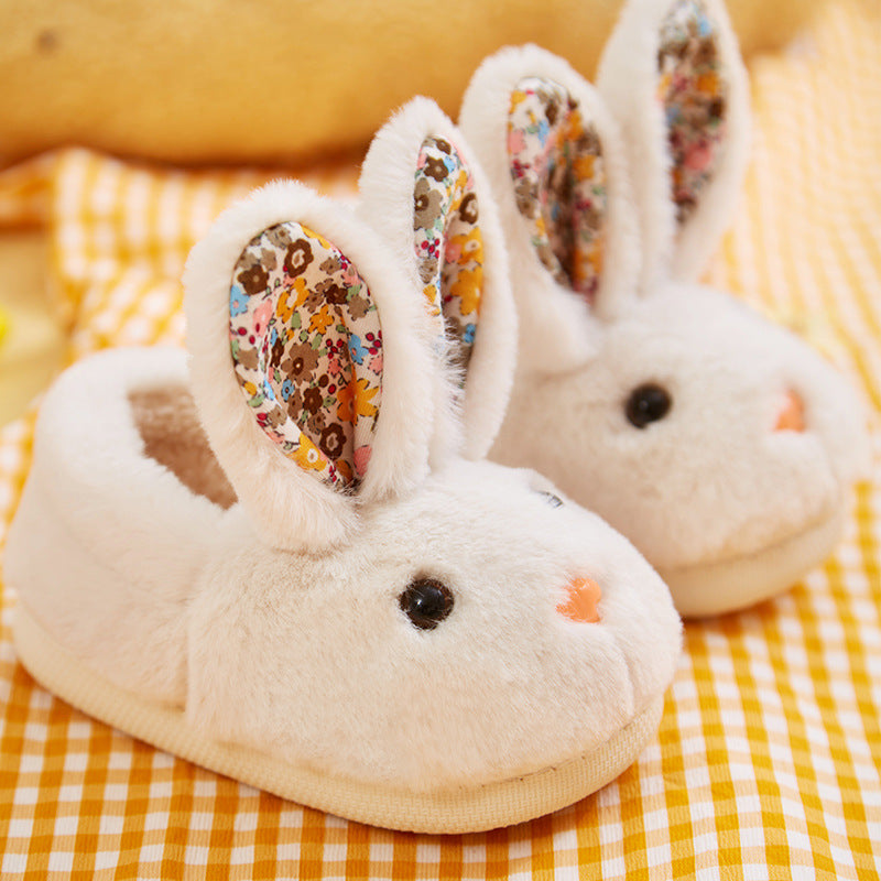 Chaussons Lapin Douillets Enfant – Douceur d’Hiver 🐰❄️