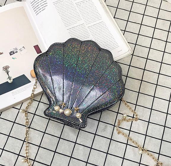 Écrin de Nacre – Sac Coquillage Perlé