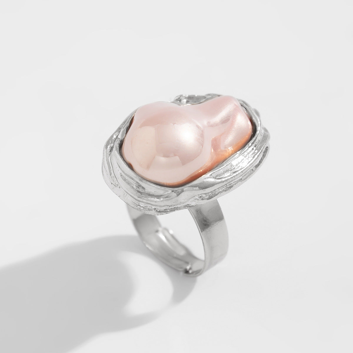 Enchanted Pearls — Irregular Baroque Ring