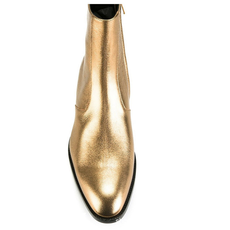 Bottines Homme Or Impérial – Dandy des Ombres