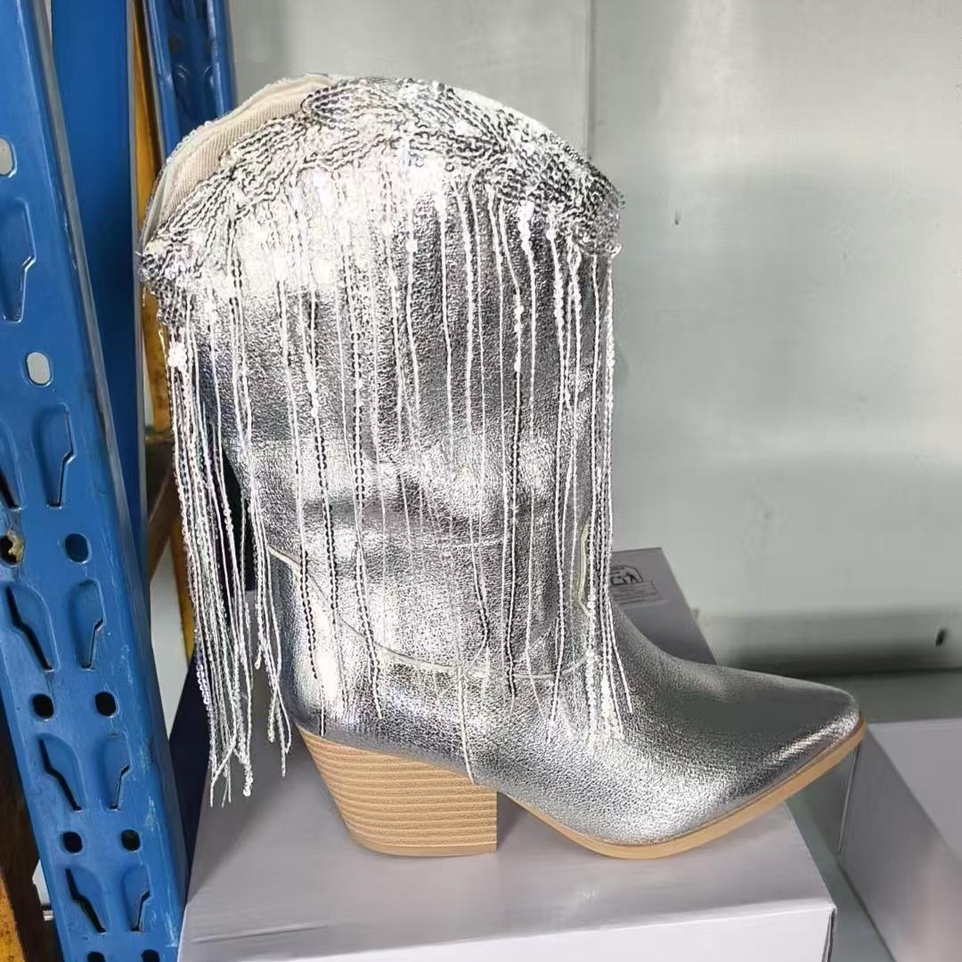 Bottes Western à Franges – Éclat Nomade