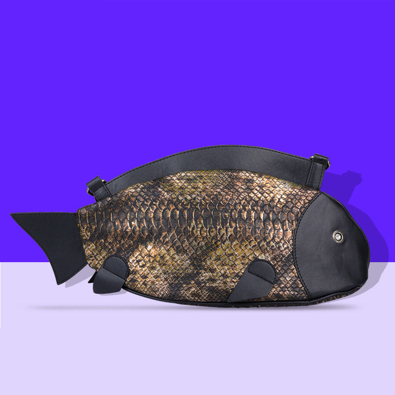 Sac Poisson des Abysses – Bandoulière 3D