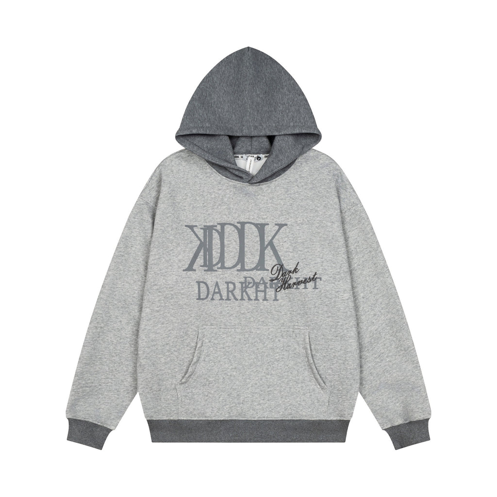 Hoodie homme imprimé – Gris ou Bleu | Les Hommes de l’ombre
