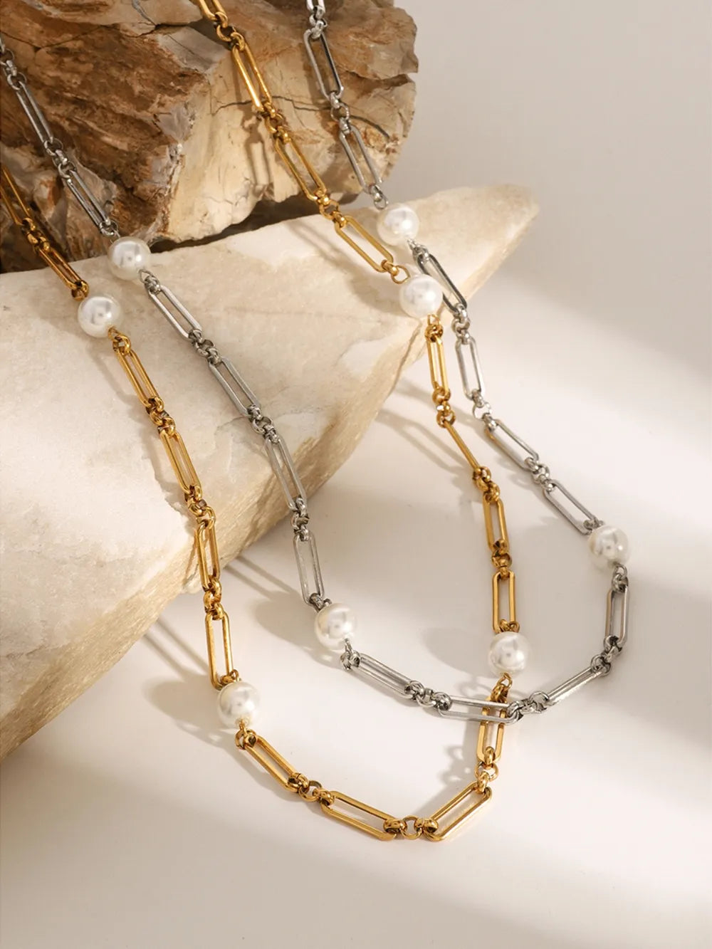 Collier Perles du Boudoir – Chaîne Longue