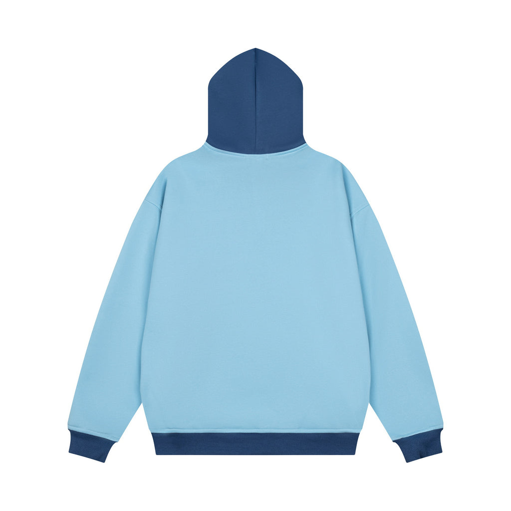 Hoodie homme imprimé – Gris ou Bleu | Les Hommes de l’ombre