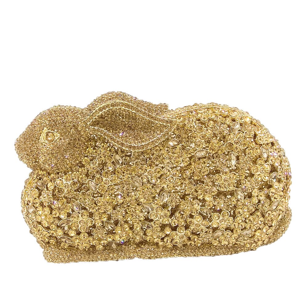 Minaudière Lapin Cristal – Éclat du Royaume