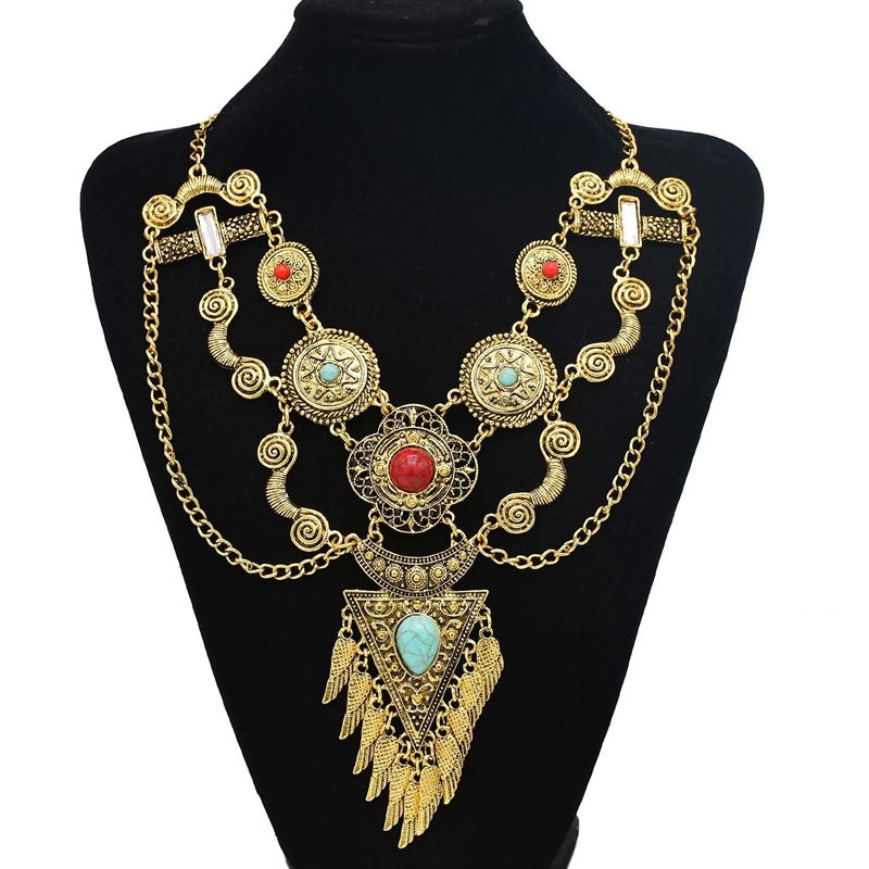 Le Talisman des Routes Anciennes — Collier Gypsy Baroque