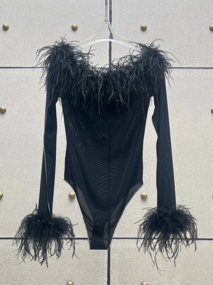 Body Plumes de Minuit – Boudoir des Ombre