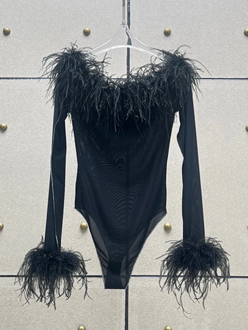 Body Plumes de Minuit – Boudoir des Ombre